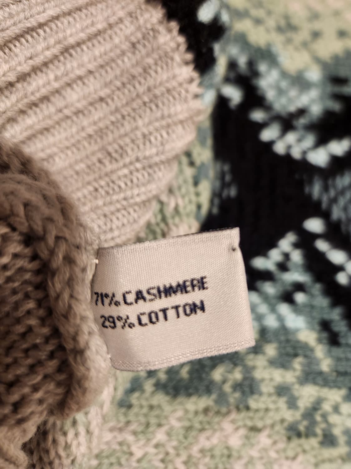 (정품)샤넬 배리 BARRIE 그린 니트 베스트 상품이미지7