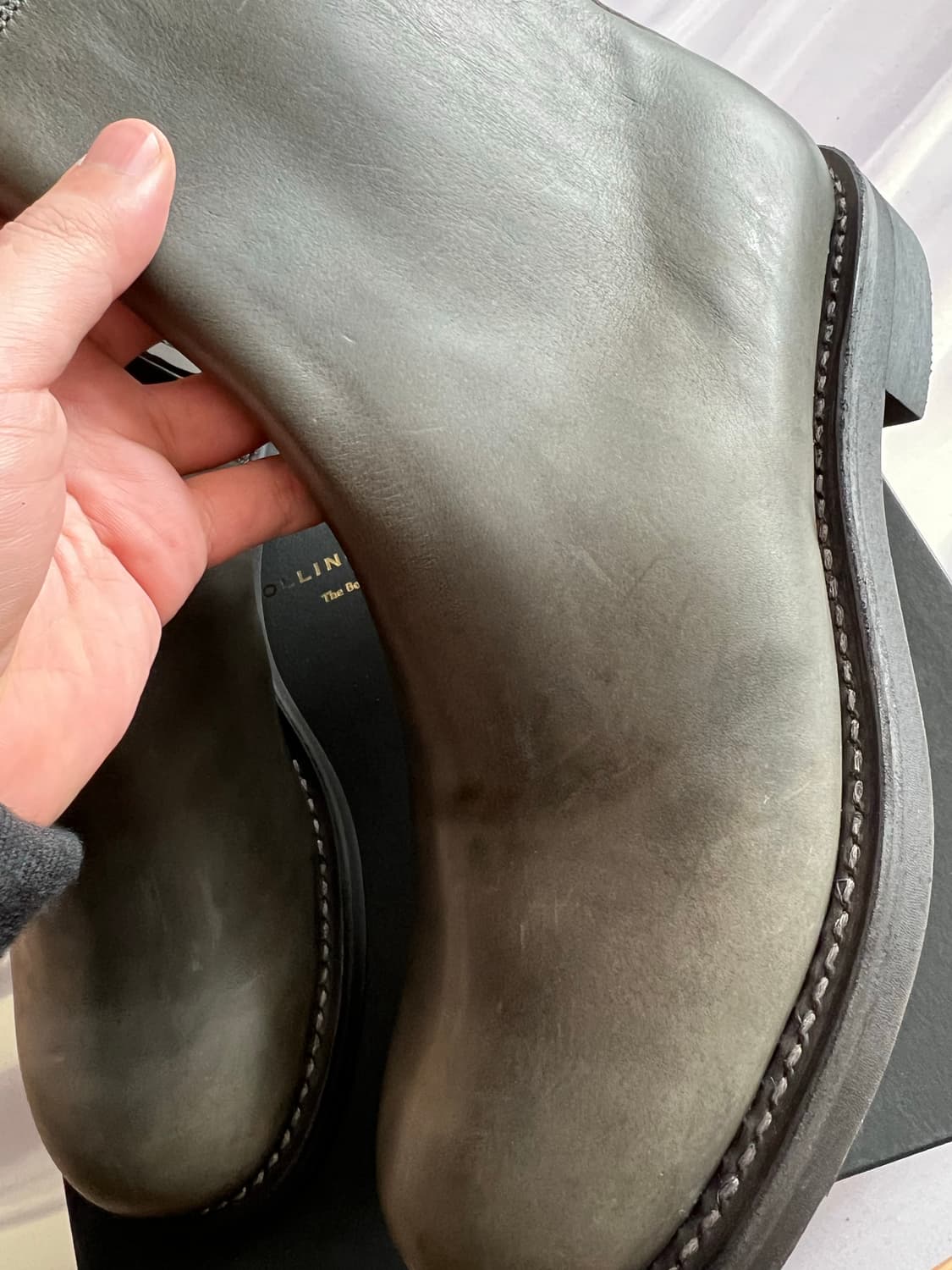 롤링덥트리오 캐스퍼 구이디 카프 그레이 8.5 새제품 상품이미지6