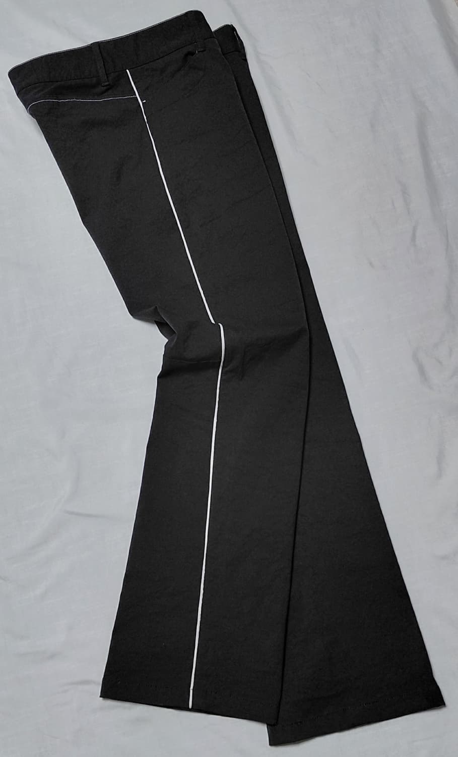 [정품] 도나카란 컬렉션 테크니컬 나일론 파이핑 슬랙스 상품이미지1