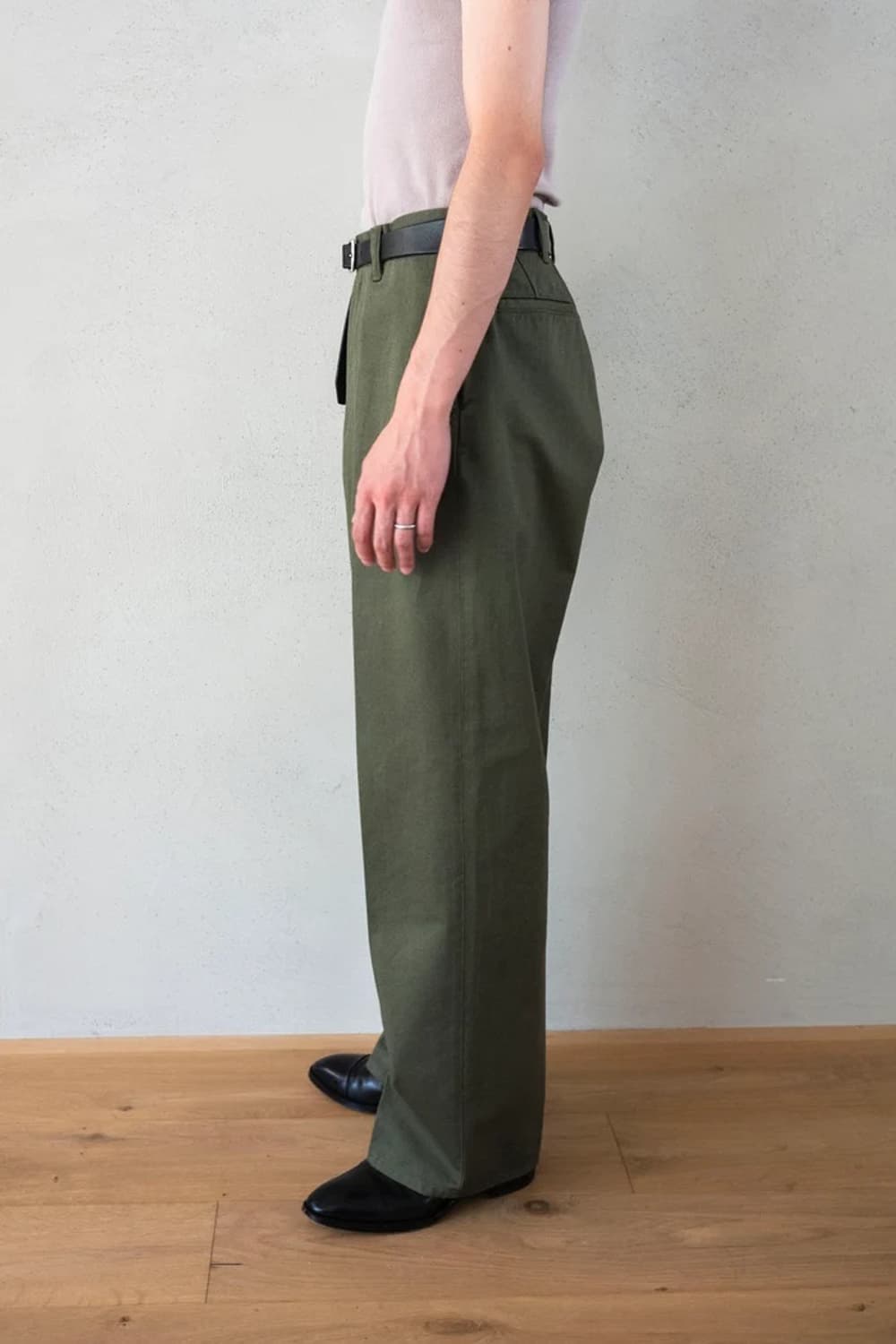 CANTATE 칸타테 칸타타 스렌 다잉 치노 올리브 30사이즈 판매합니다 상품이미지3