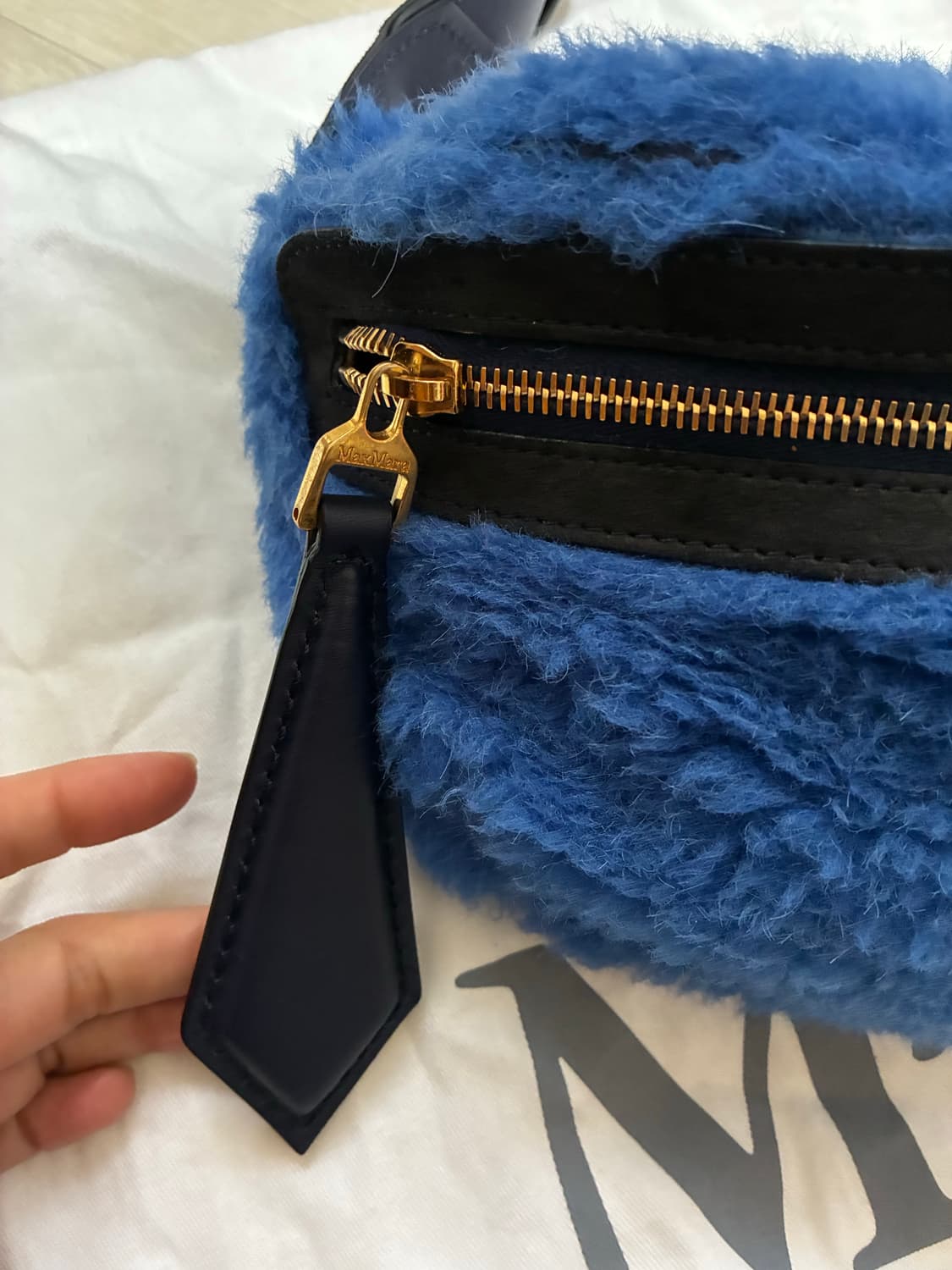 막스마라 불루 테디 울 알파카 벨트백 상품이미지4