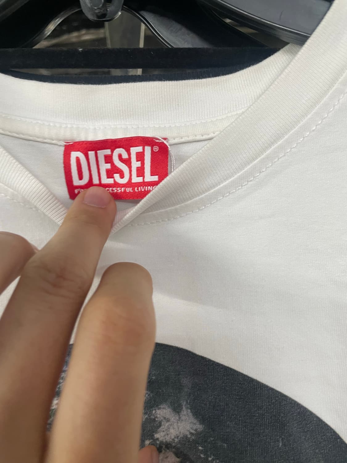 디젤 지구본 티셔츠 상품이미지4