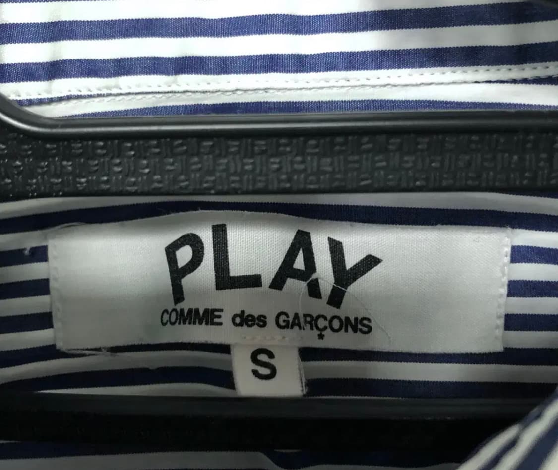 꼼데가르송 셔츠 여성용 상태굿 스트라이프 상품이미지4