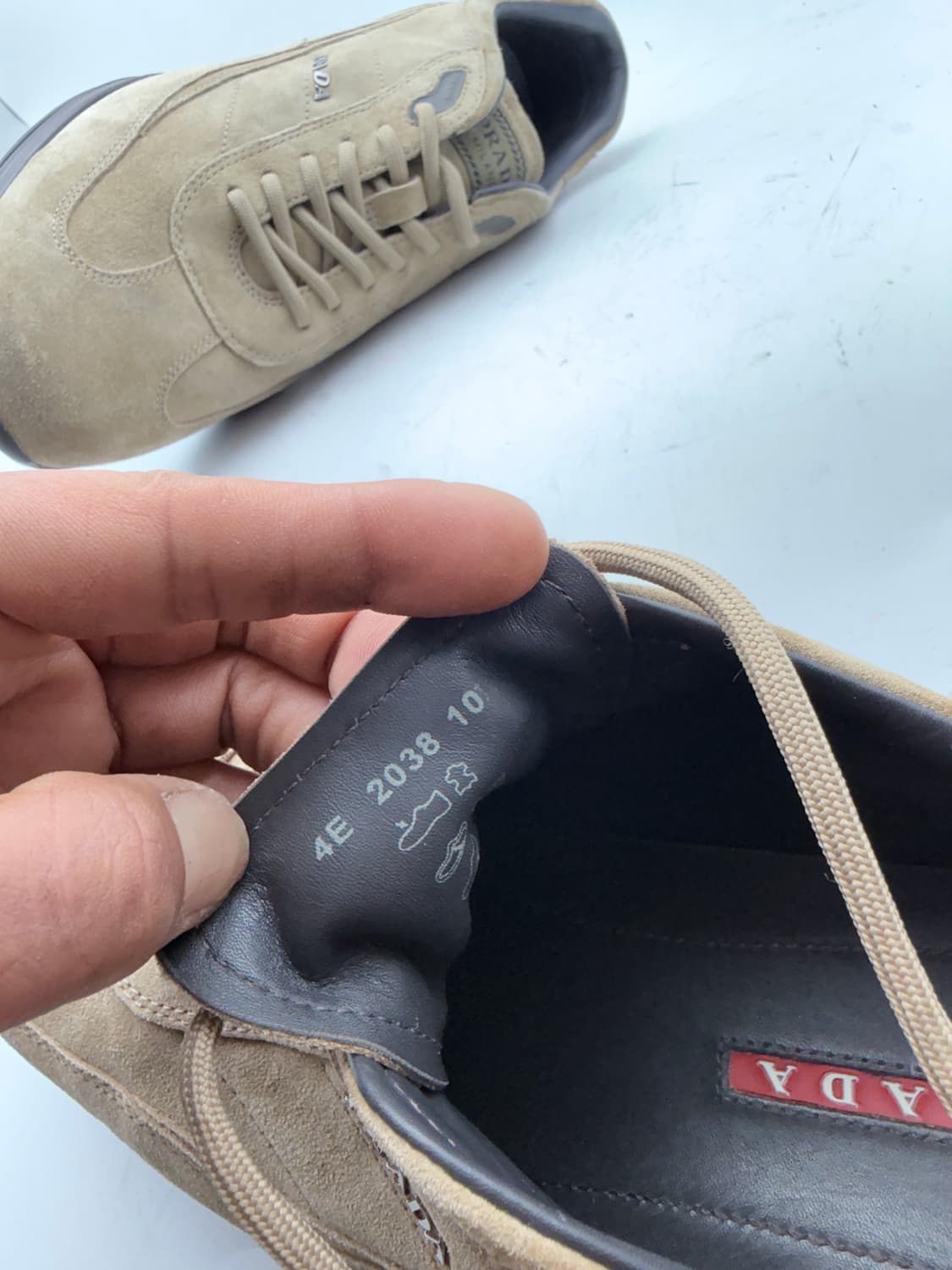 정품)프라다스니커즈280 상품이미지9