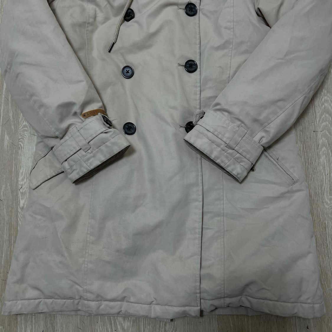 네파 여성 덕다운 퍼후드 롱패딩 L/100  상품이미지3