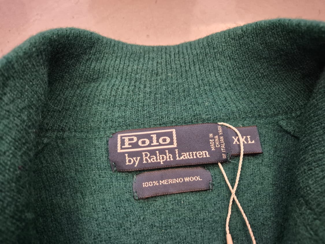 00s 폴로랄프로렌 메리노울 짚업 니트 상품이미지5