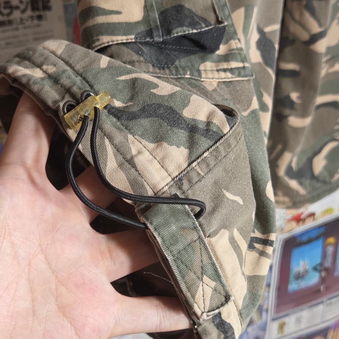 배드보이 카모 카고 밀리터리 팬츠 상품이미지8