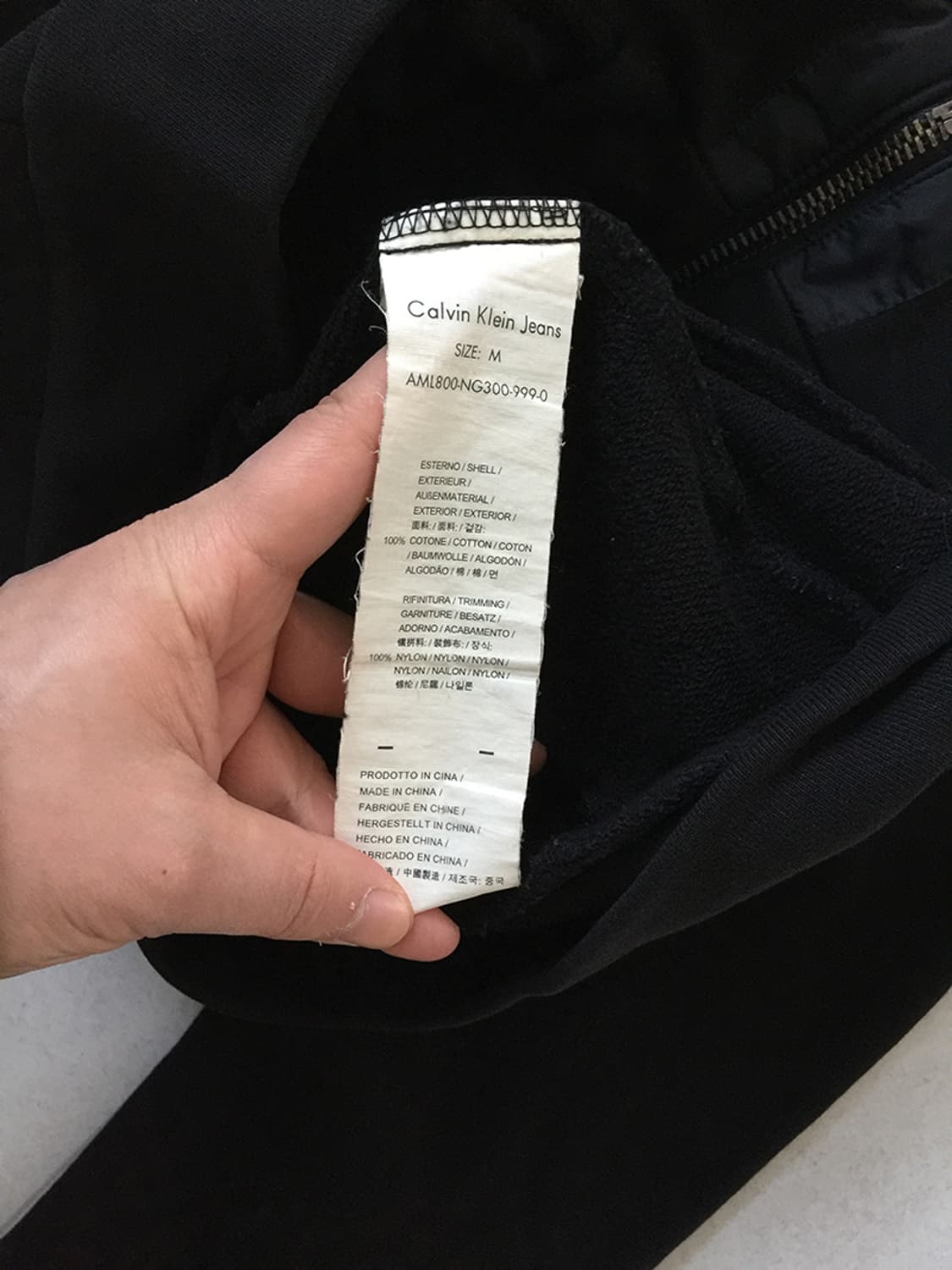 Woman Calvin Klein Sweat Zip-Up 95 상품이미지5