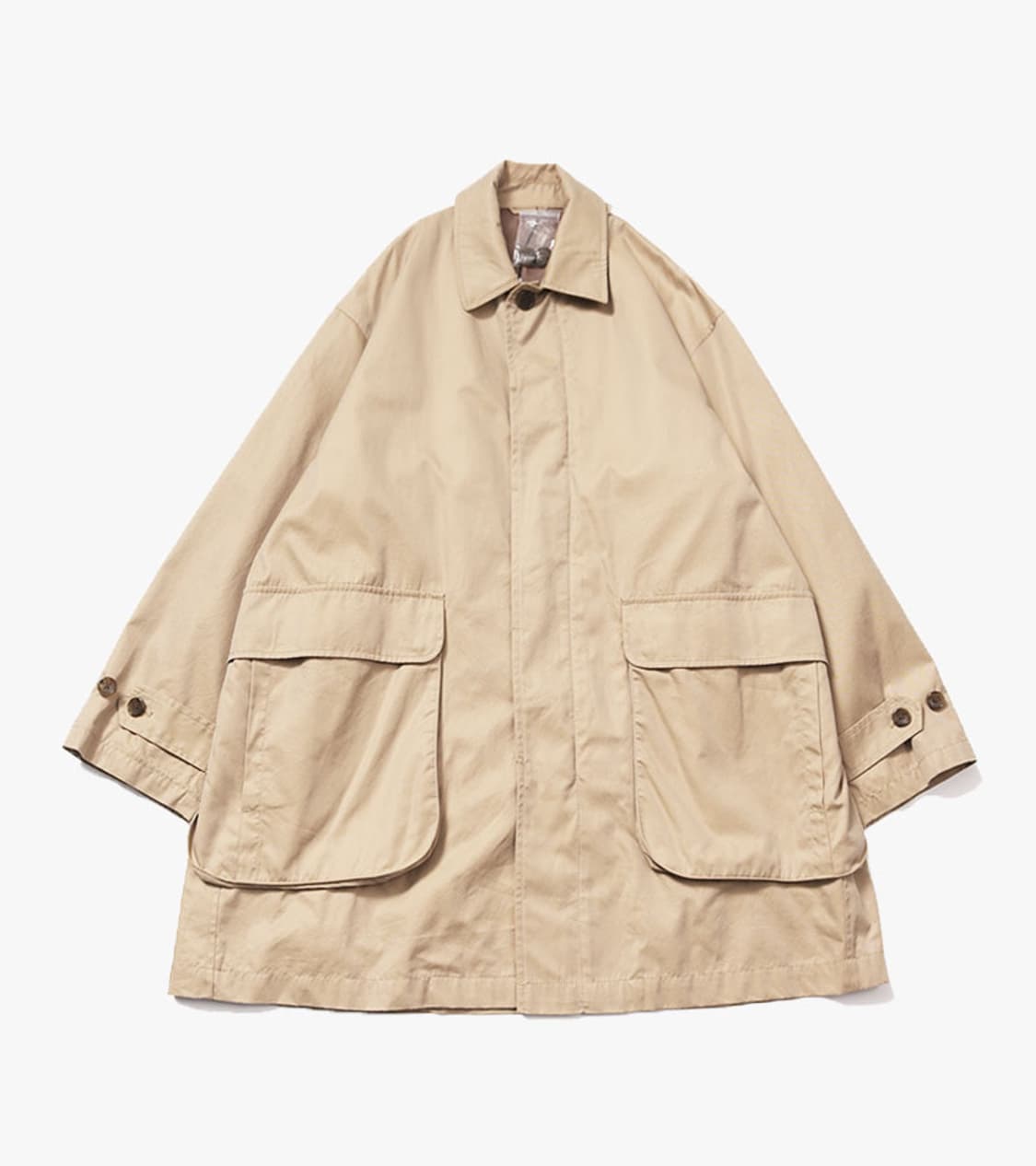 BEAMS - CHAMBRAY BAL COLLAR COAT 상품이미지2