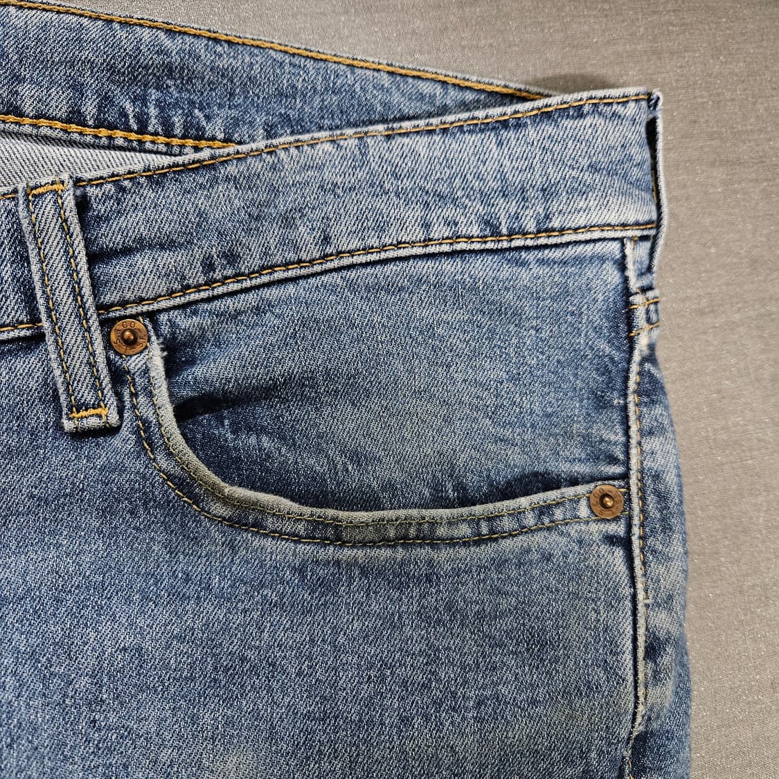 36 리바이스 511 연청 스판 데님팬츠 상품이미지4