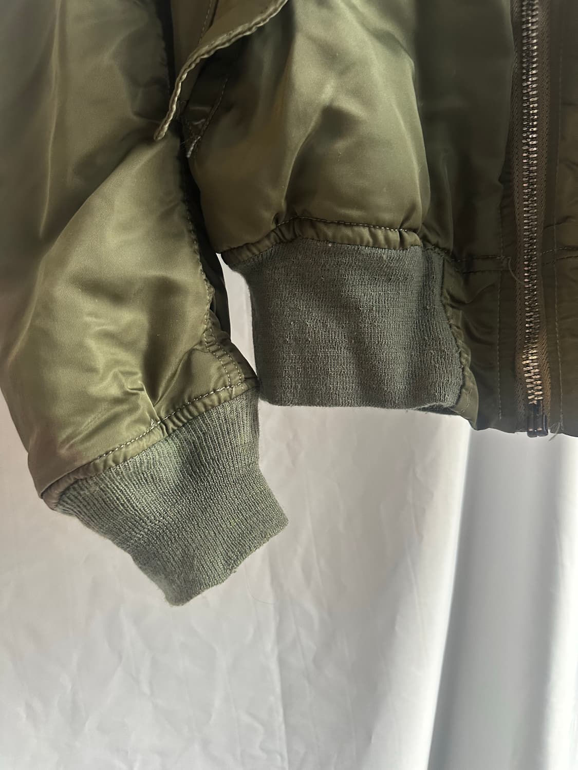 90s 알파인더스트리 MA-1 made in USA 상품이미지3