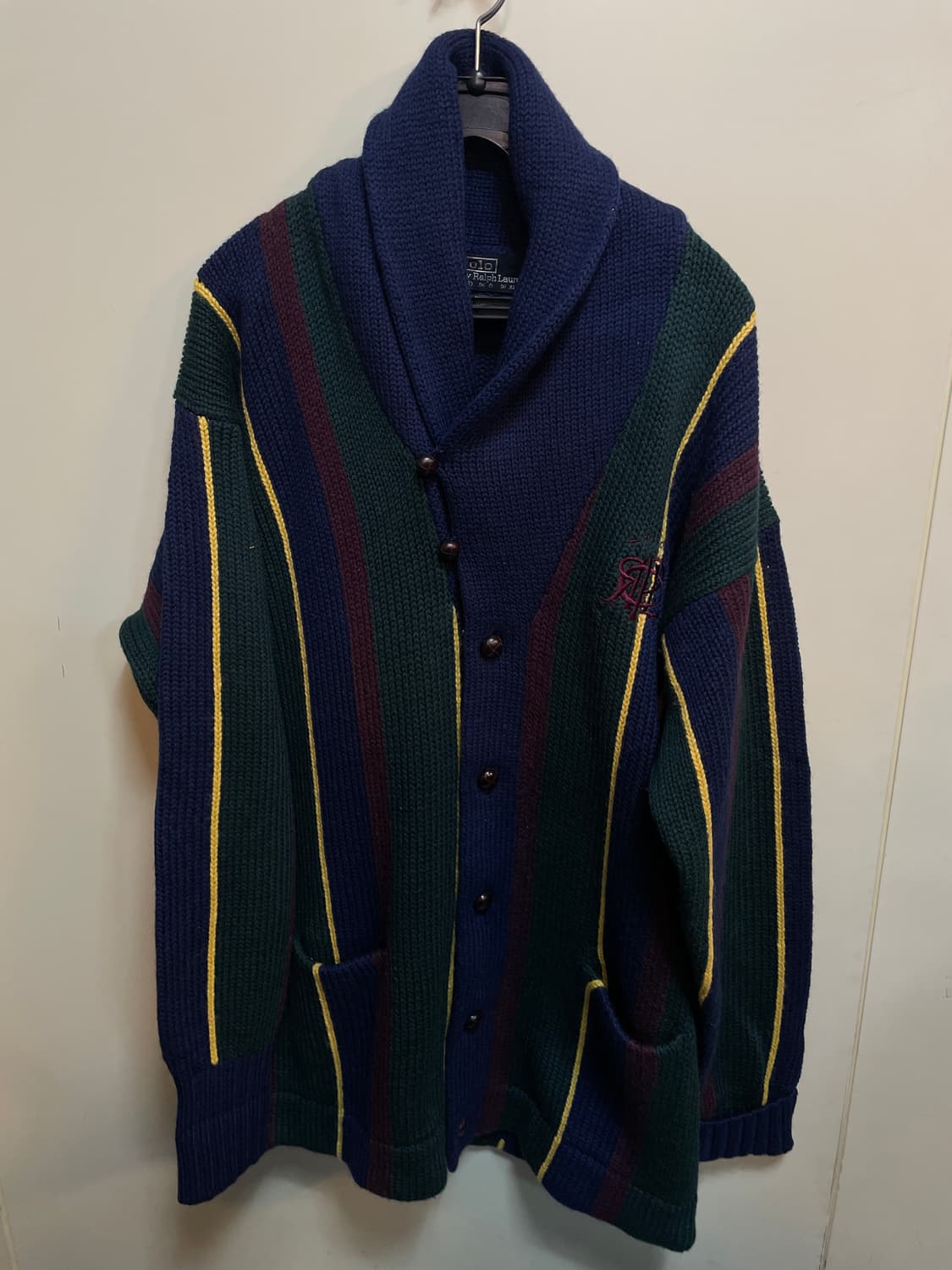 폴로 니트 가디건 상품이미지1