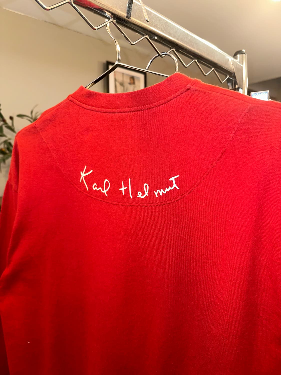 Karl Helmut signature patch logo sleeve 상품이미지9