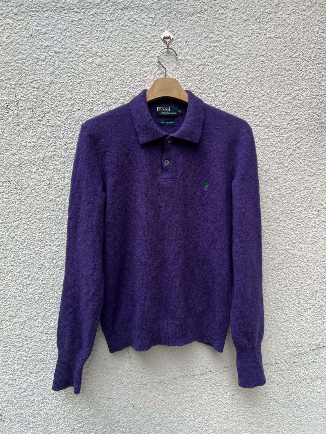 폴로 랄프로렌 램스울 니트 퍼플 상품이미지1