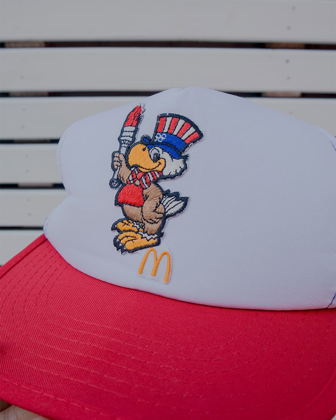 1984 맥도날드 Los Angeles Olympic 트러커 매쉬 캡 상품이미지2