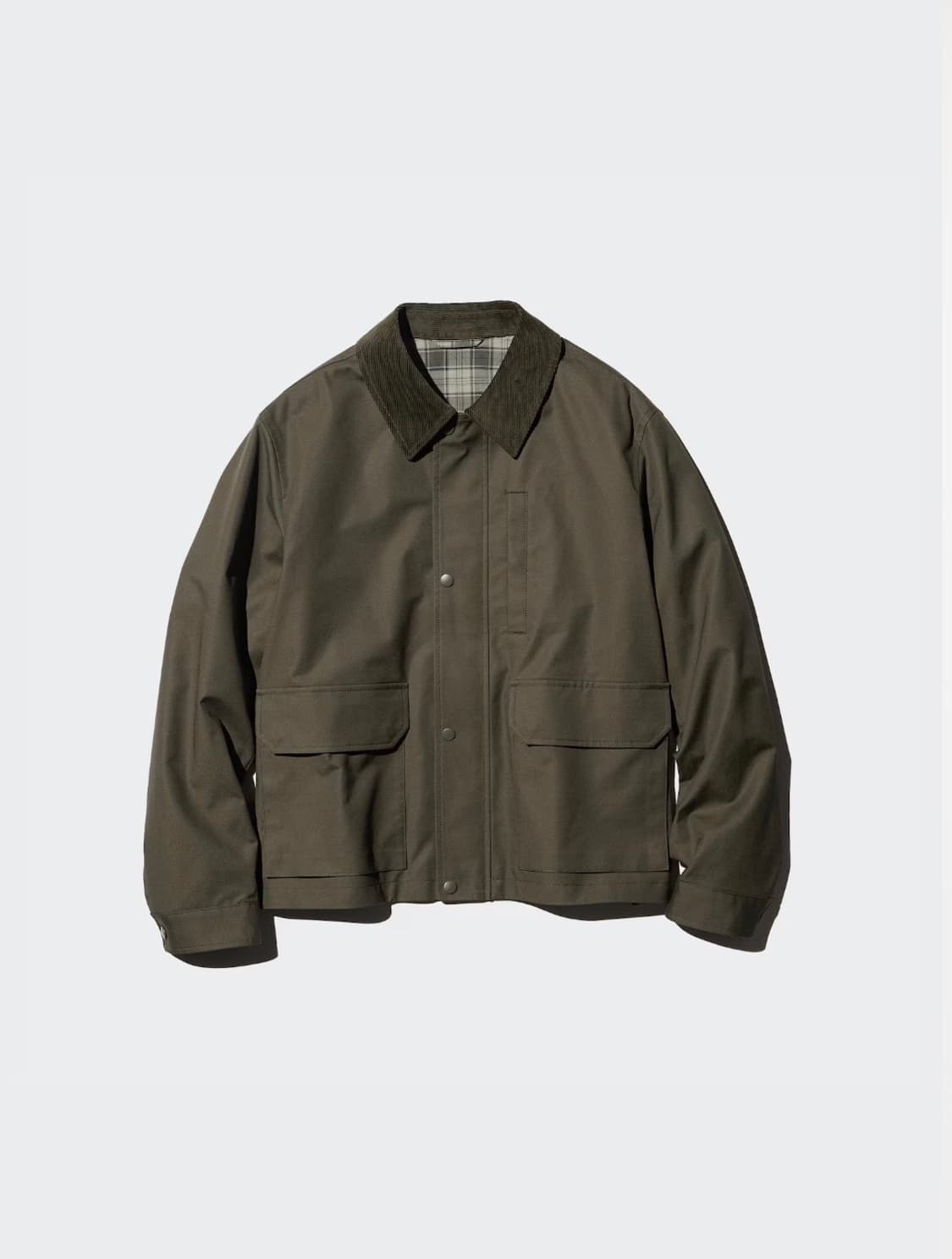 유니클로 유틸리티 쇼트 블루종 자켓 (올리브/S) 상품이미지1