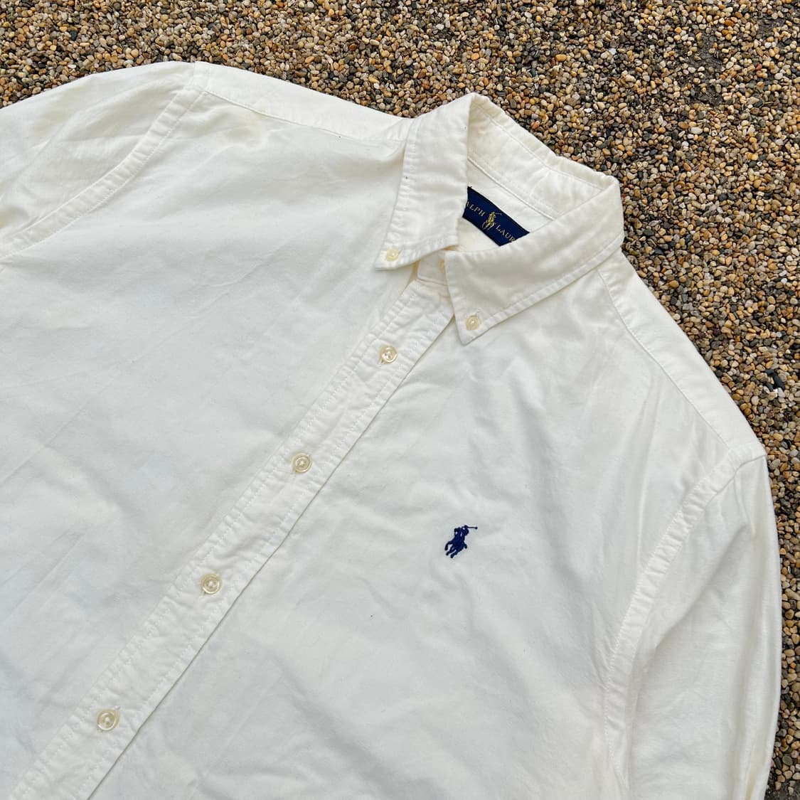 폴로 랄프로렌(POLO Ralph lauren) 화이트 옥스퍼드 셔츠 상품이미지2