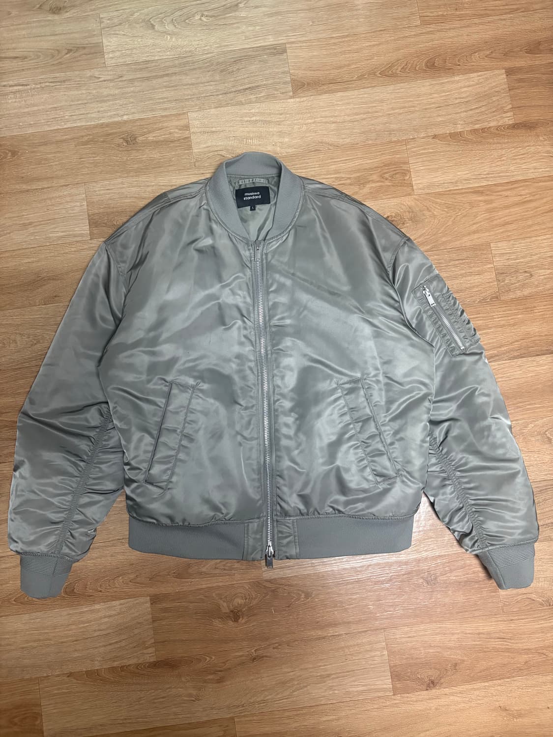 무신사 스탠다드 MA-1 항공점퍼 L 상품이미지1