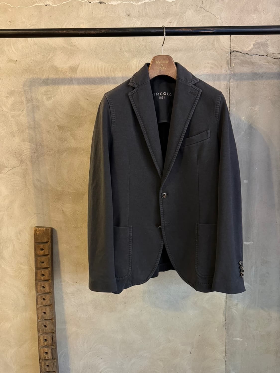 치르꼴로 저지 패브릭 자켓 95 상품이미지1