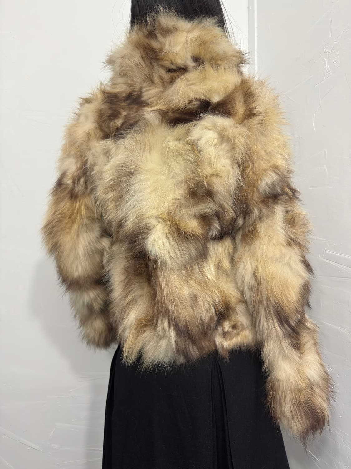 spiral girl raccoon fur jacket 상품이미지9