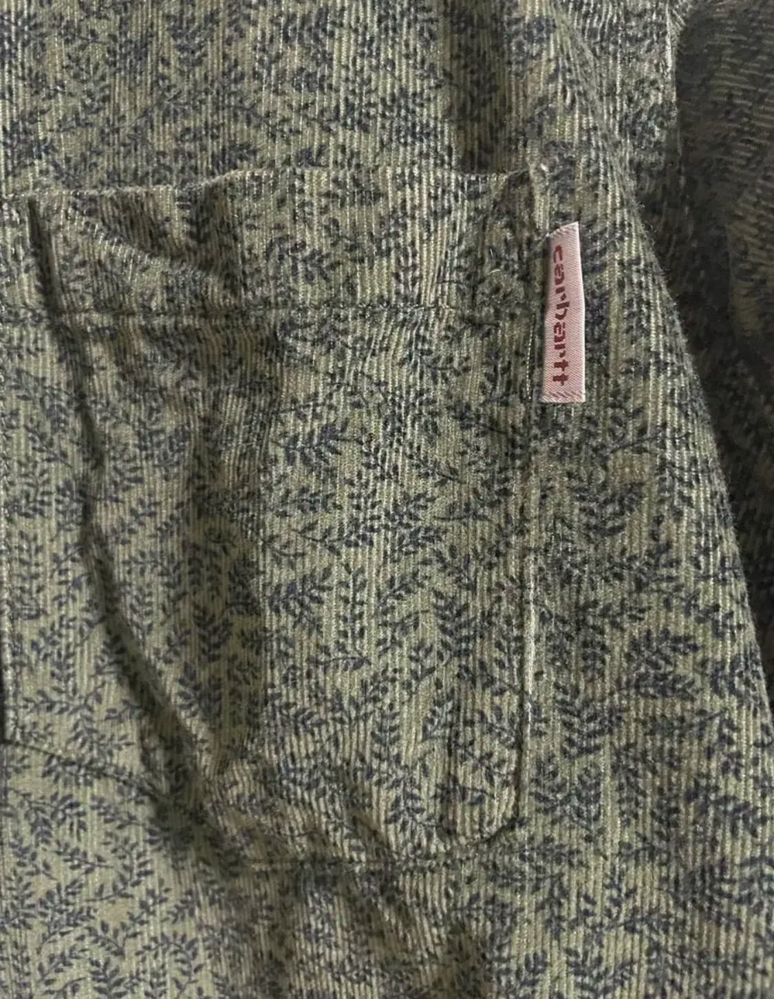 칼하트 빈티지 패턴 셔츠 xs 상품이미지3