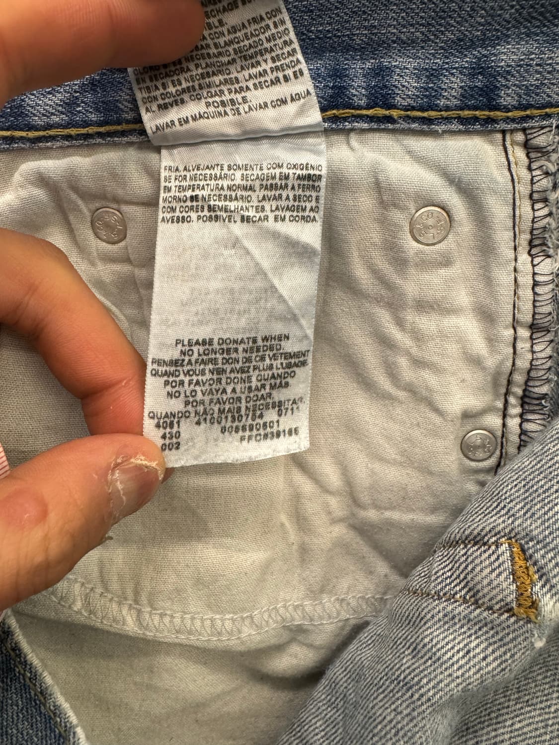 00‘s Levi’s 569 Loose Straight 상품이미지5