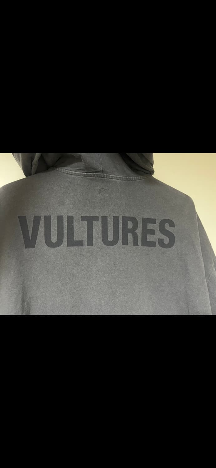 이지 벌쳐스 머치 후드 블랙 3사이즈 상품이미지5