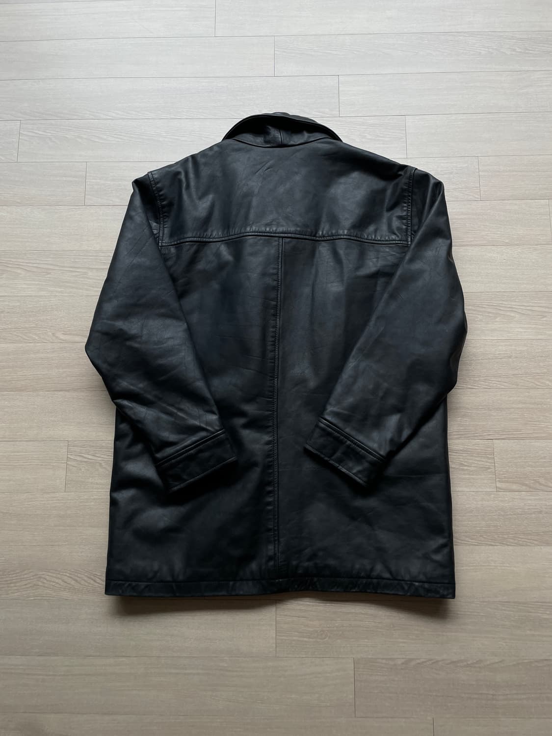 90s 올드갭 레더 카코트 gap carcoat 상품이미지2