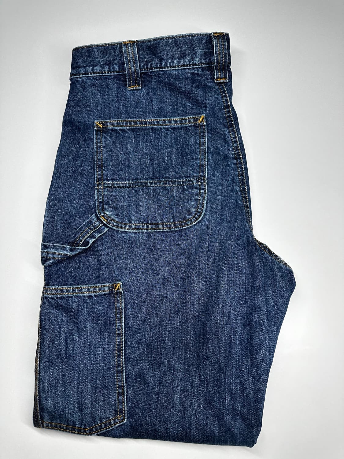 칼하트 데님 싱글 니 작업 바지 상품이미지2