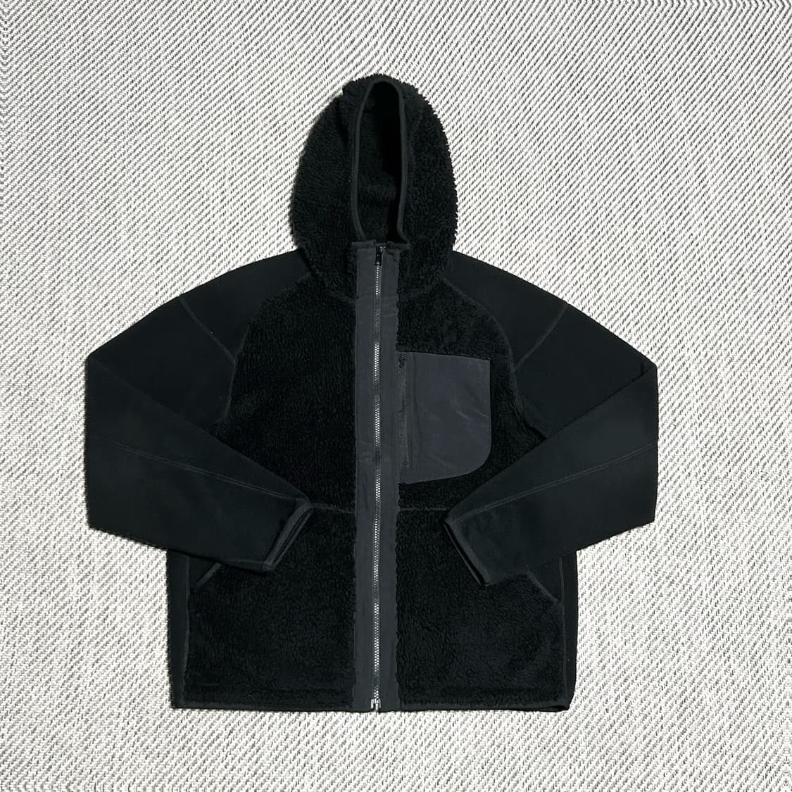 [M] 유니클로 x 화이트 마운티니어링 콜라보 후리스 후드집업 자켓 상품이미지1