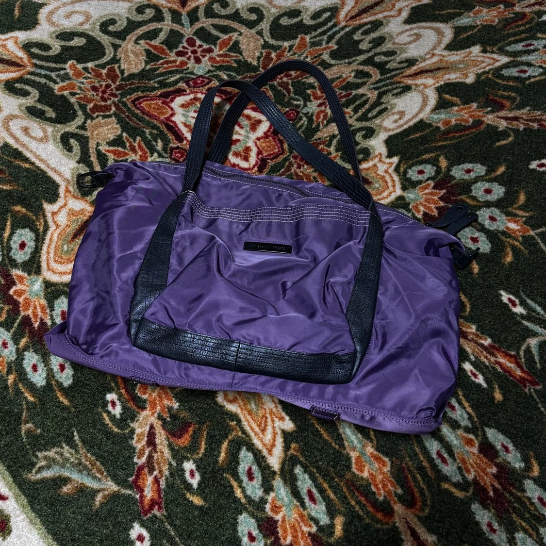 Y'saccs Leather Trimming 2-Way Bag 상품이미지1