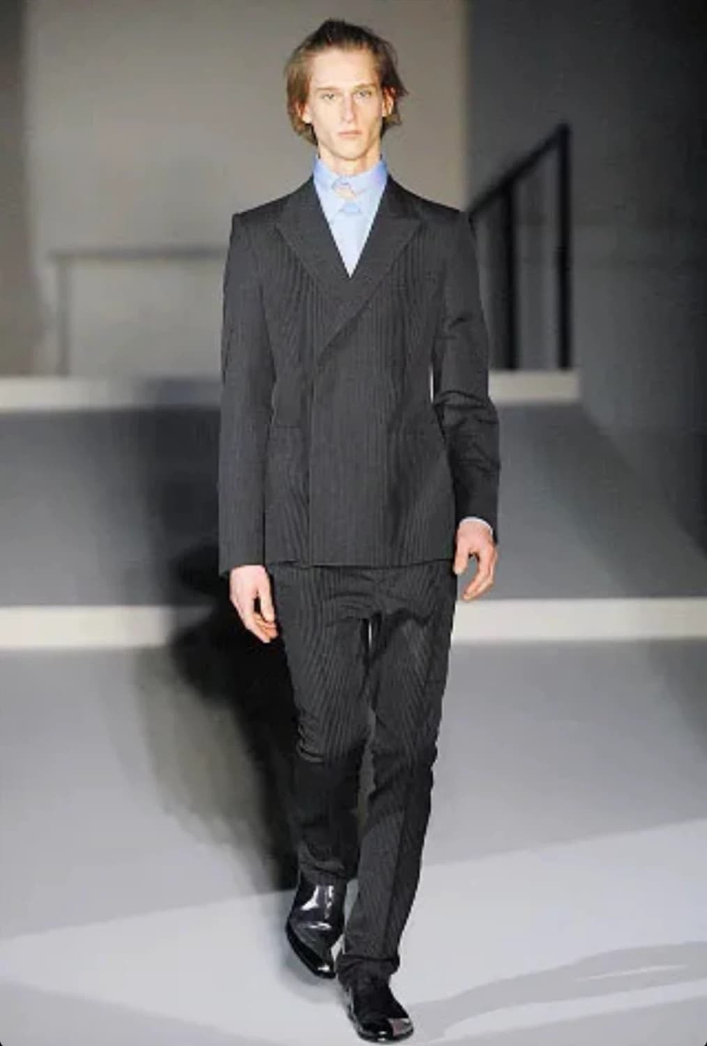 Prada 08fw 스트라이프 블레이저 상품이미지1