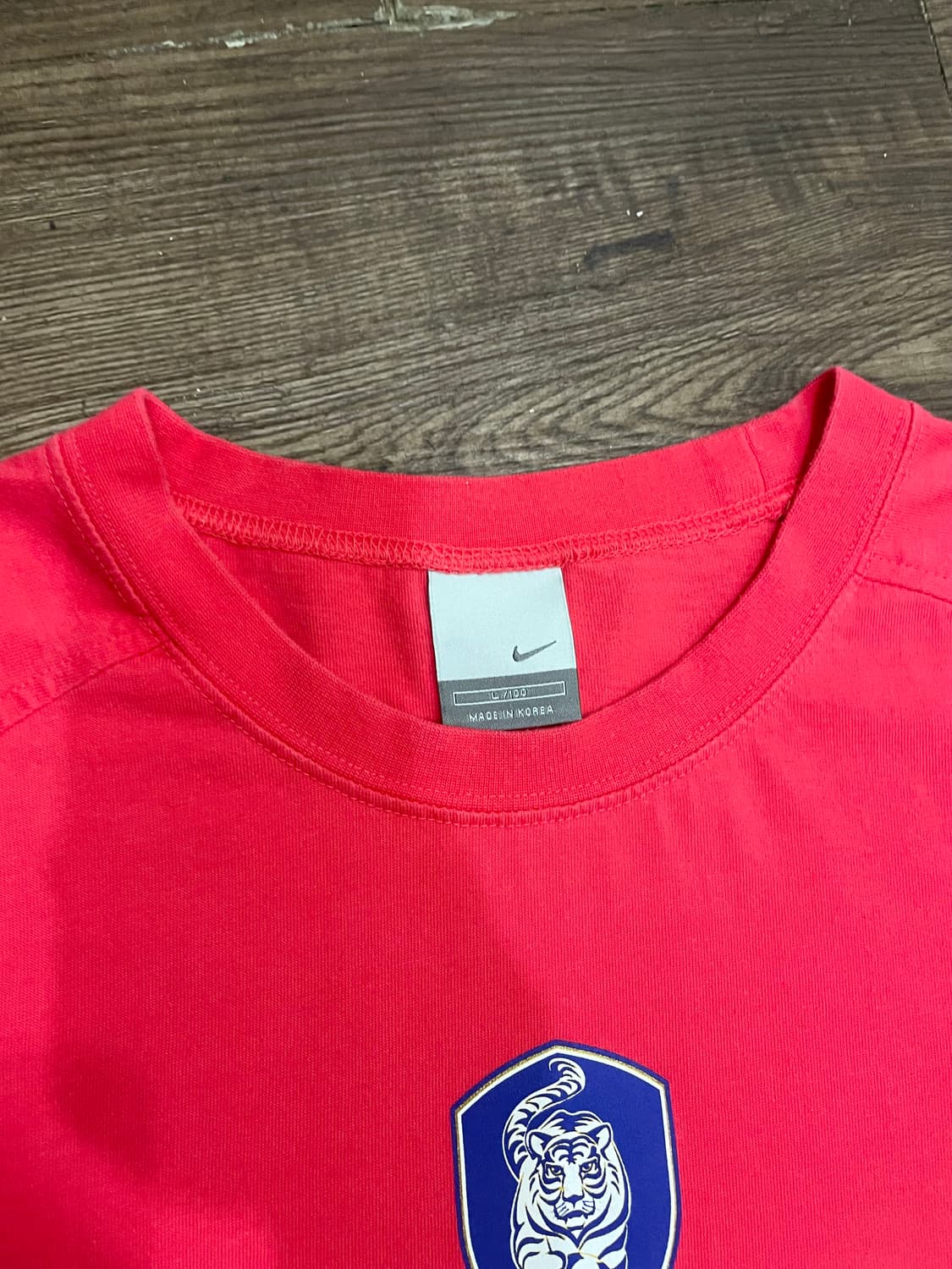 2002 나이키 KOREA 국가대표 국대 반팔티 상품이미지4
