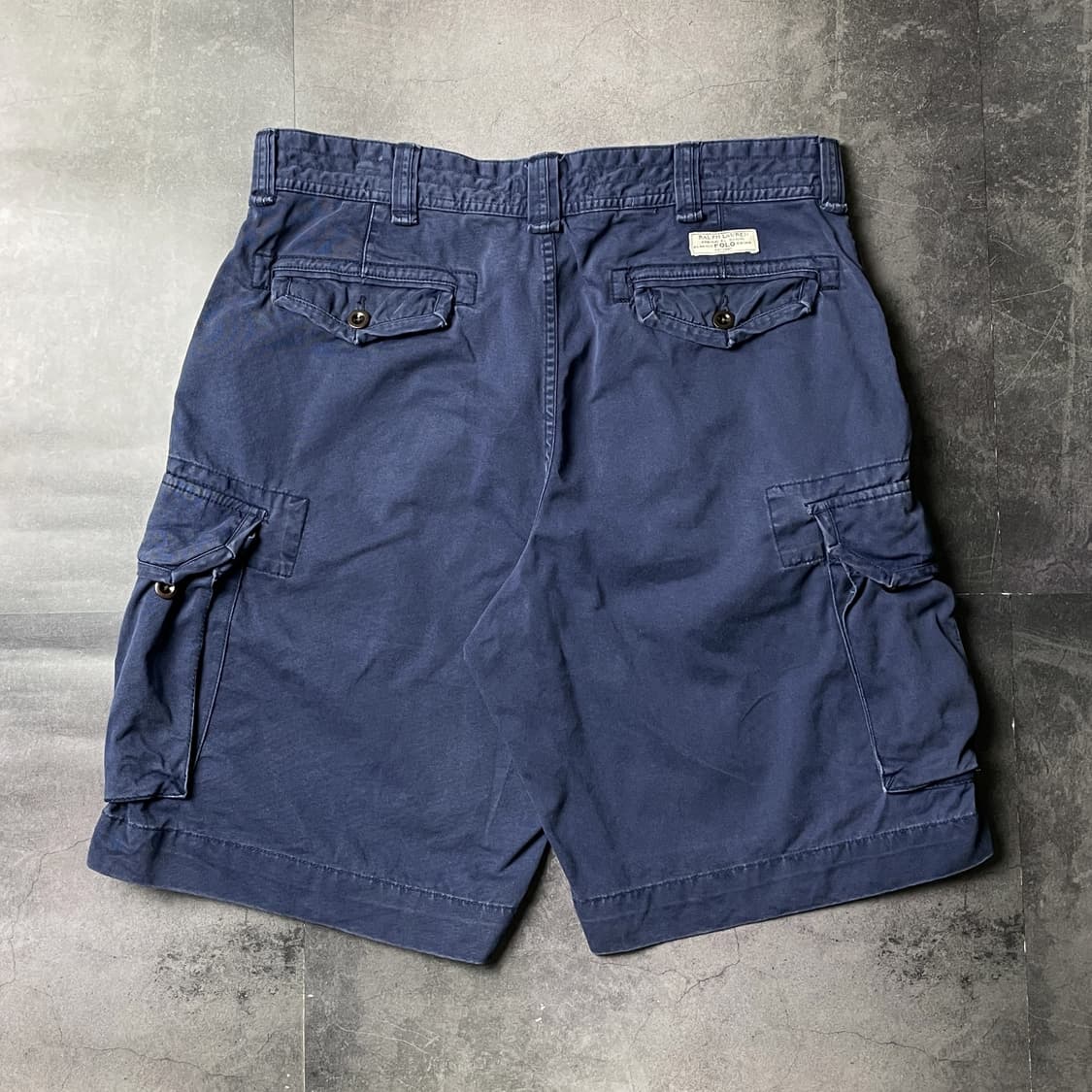 RALPH LAUREN 00s 랄프로렌 네이비 카고 하프팬츠 A01224 상품이미지5