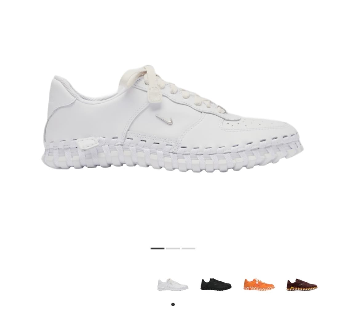 나이키 x 자크뮈스 J 포스 1 로우 LX SP 화이트 상품이미지1