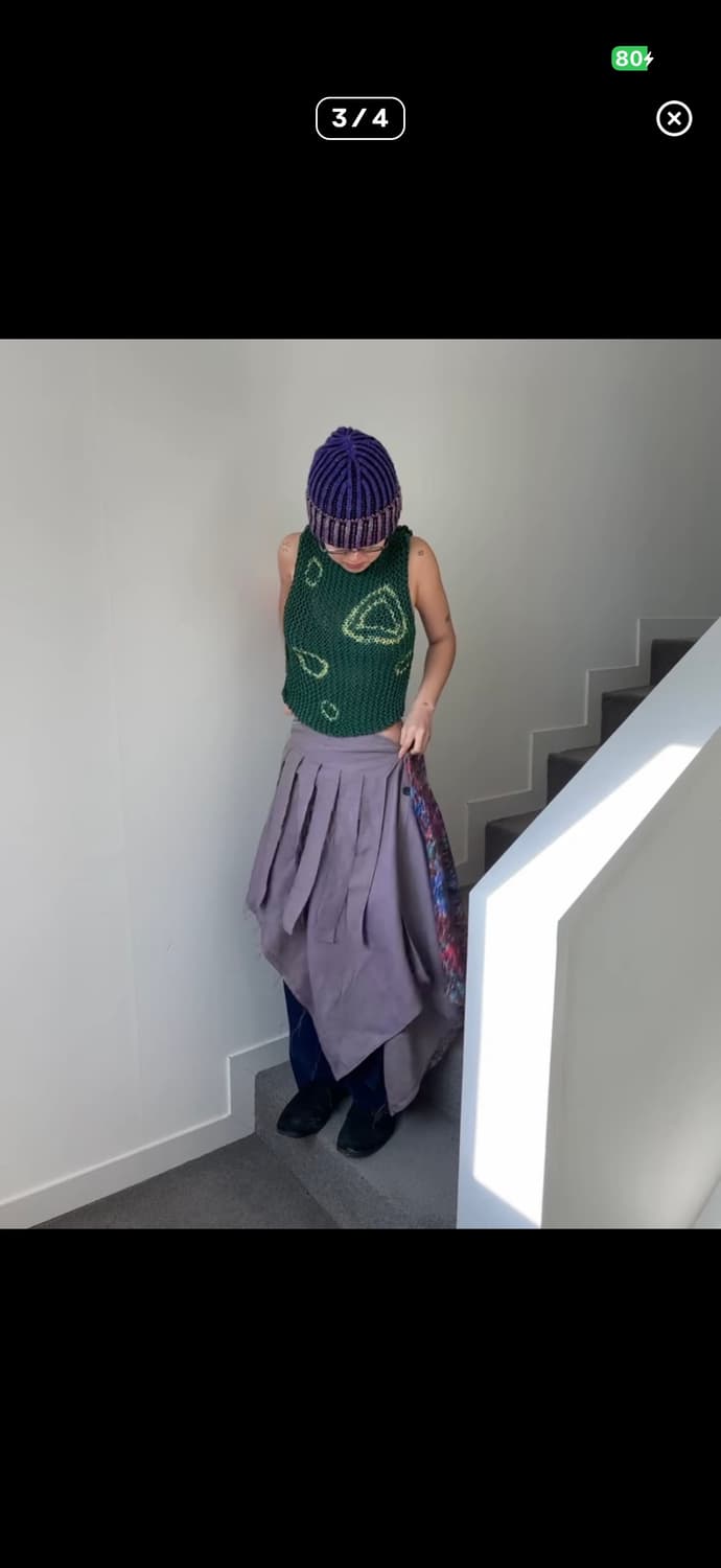 공테잎 스커트 상품이미지1