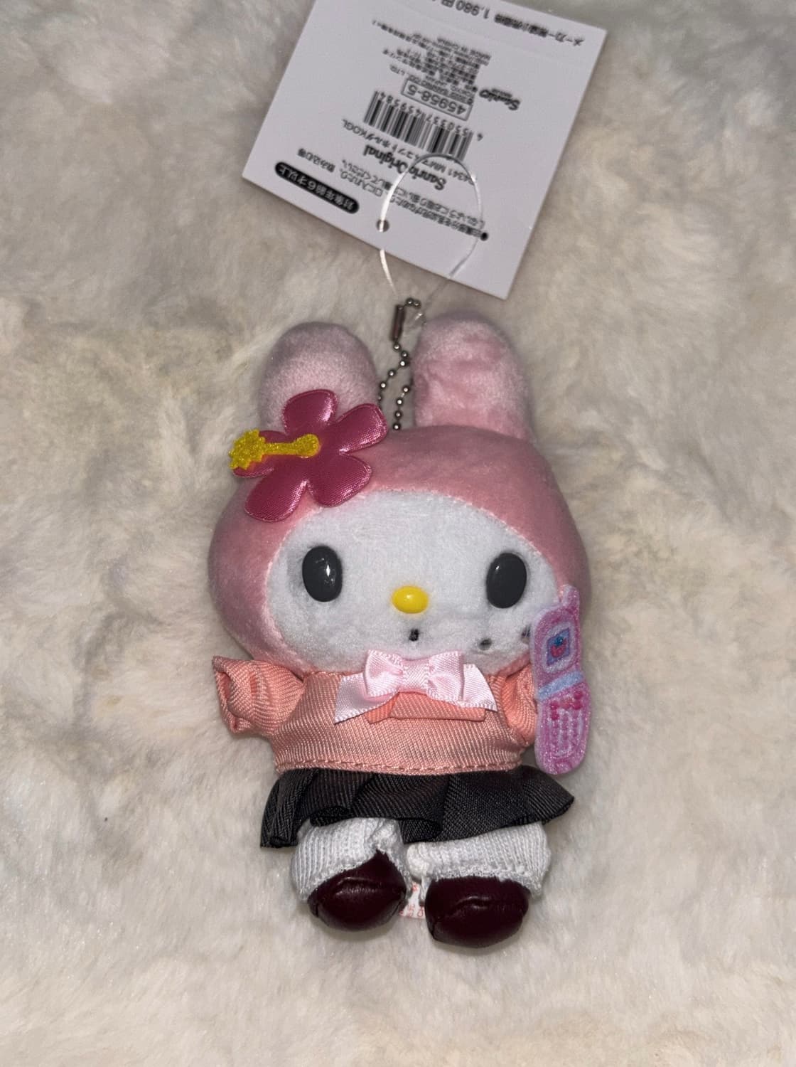 산리오 헤이세리 코갸루 마이멜로디 갸루 마멜 고전 마스코트 키링 인형 상품이미지2