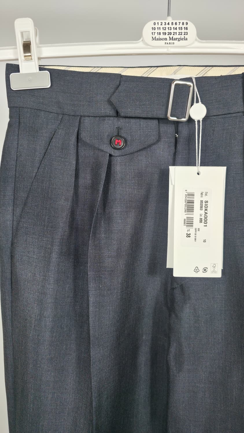 (38)(새상품)메종 마르지엘라 차콜 팬츠 상품이미지6