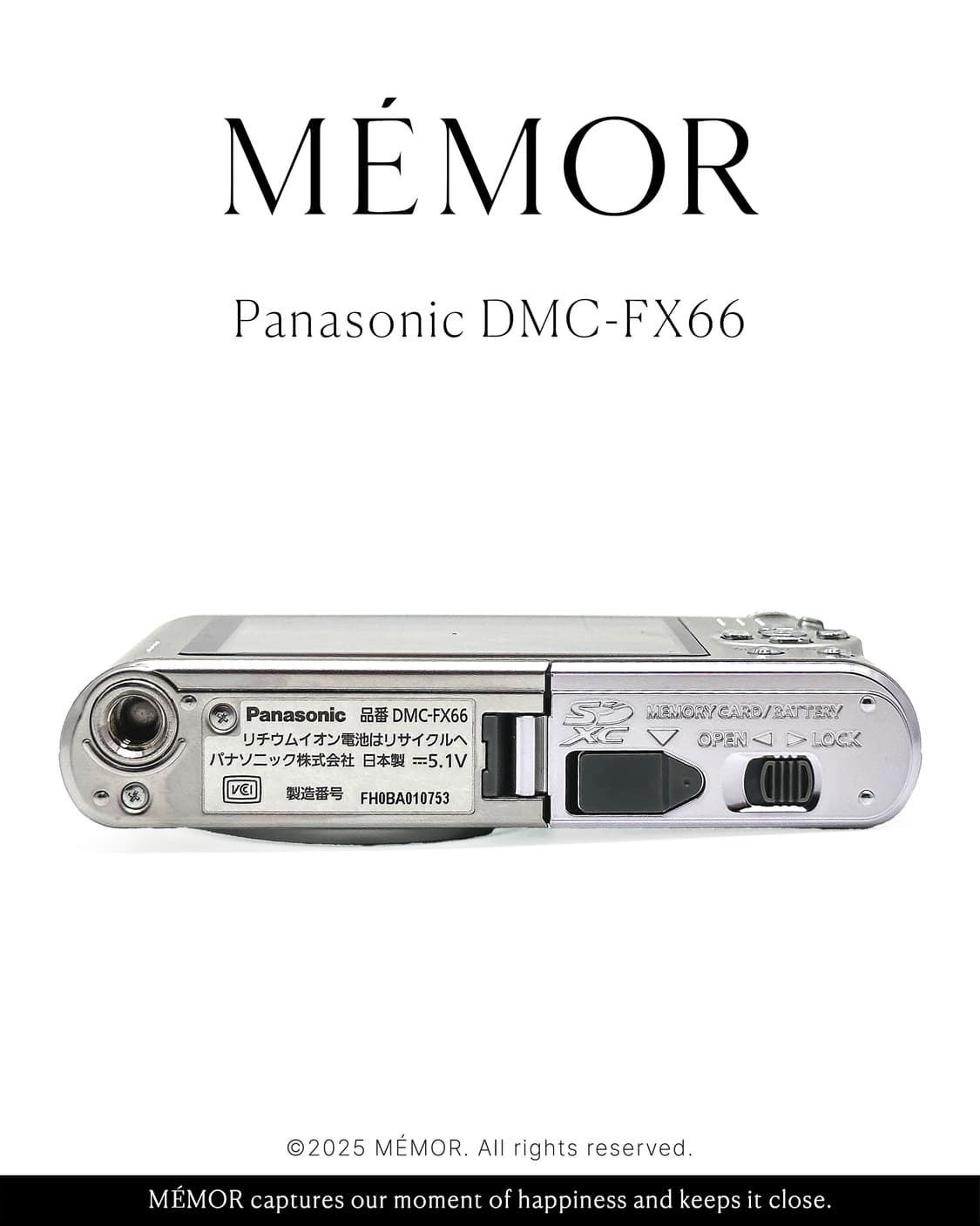 뽀용작례🤍 Panasonic DMC-FX66 파나소닉 빈티지 디카 상품이미지4