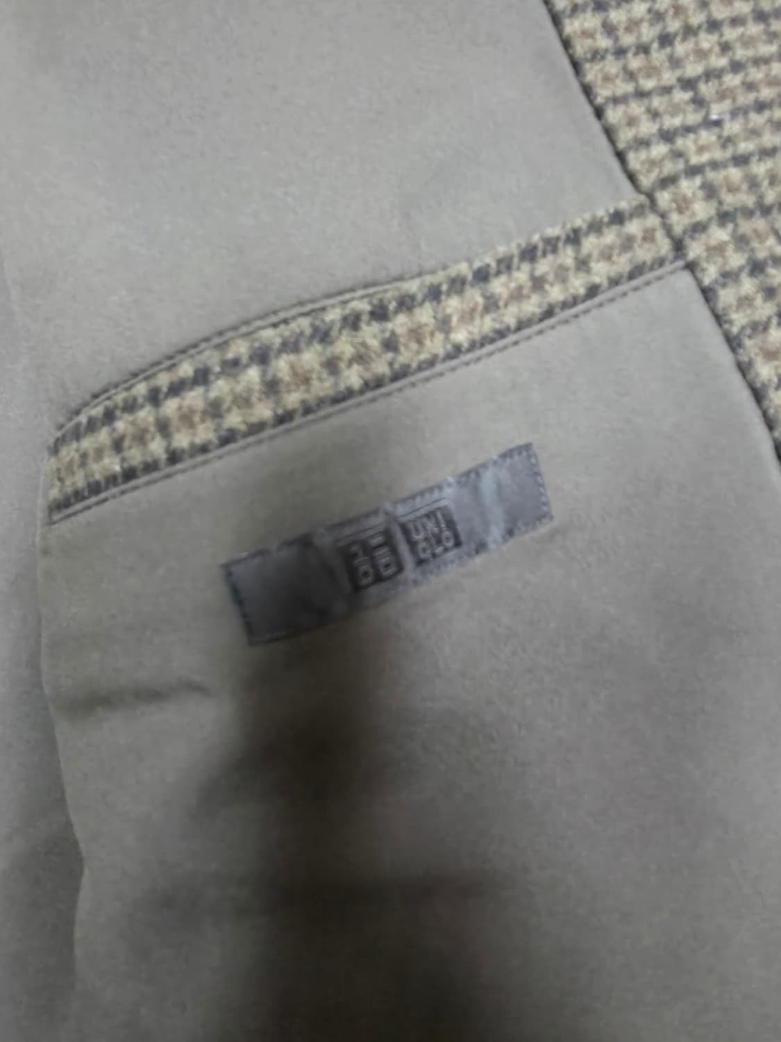 유니클로 체크블루종 상품이미지5