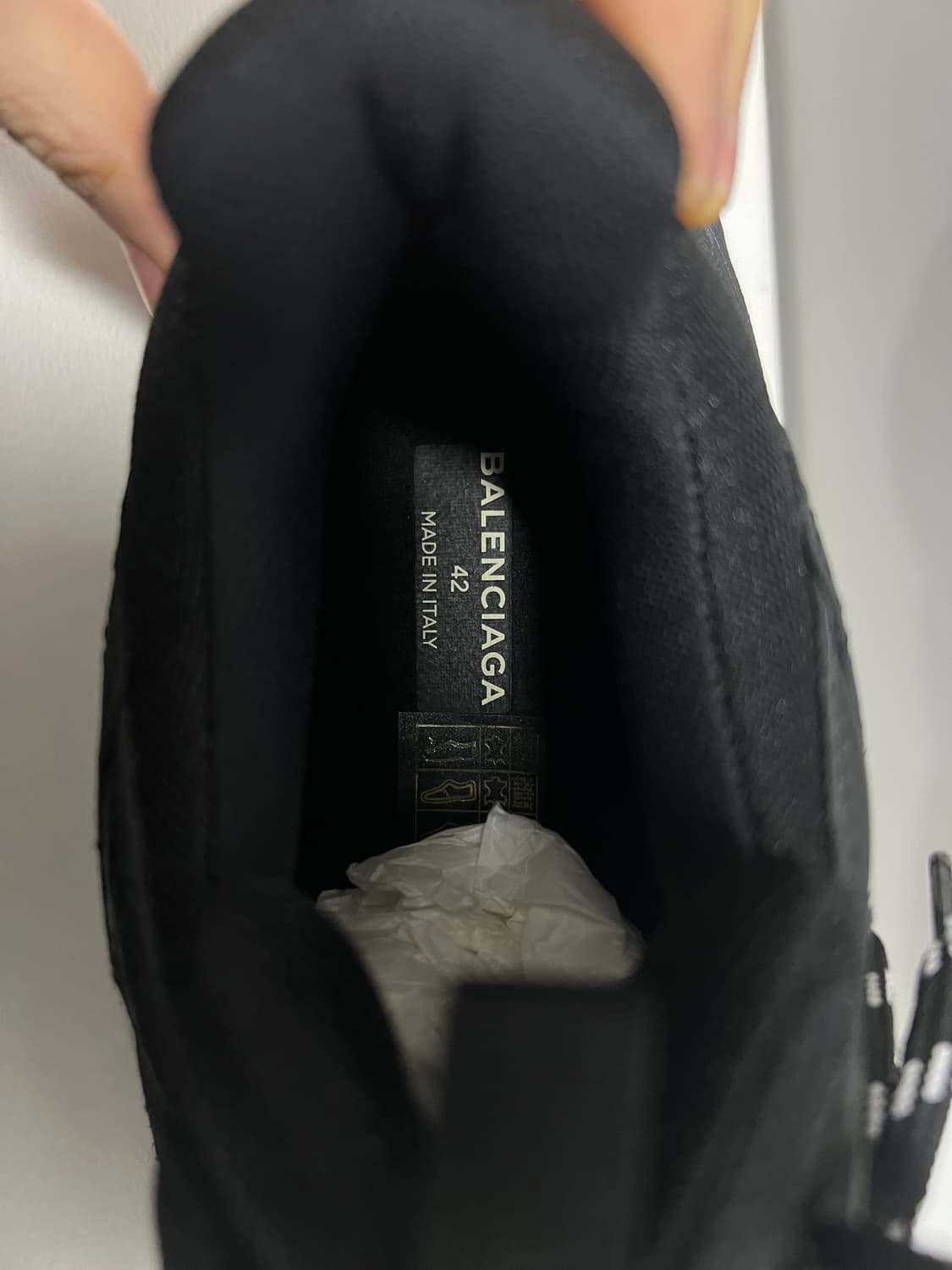 발렌시아가 트리플S 17FW 블랙 made in italy 새상품(42) 상품이미지9