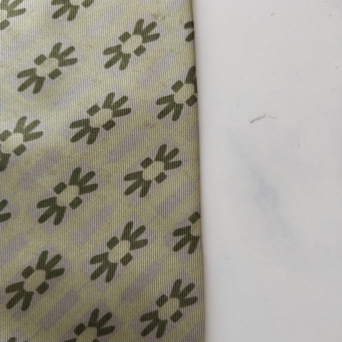 조르지오 아르마니 실크 패턴 넥타이 10.1cm A등급 K2078 상품이미지7