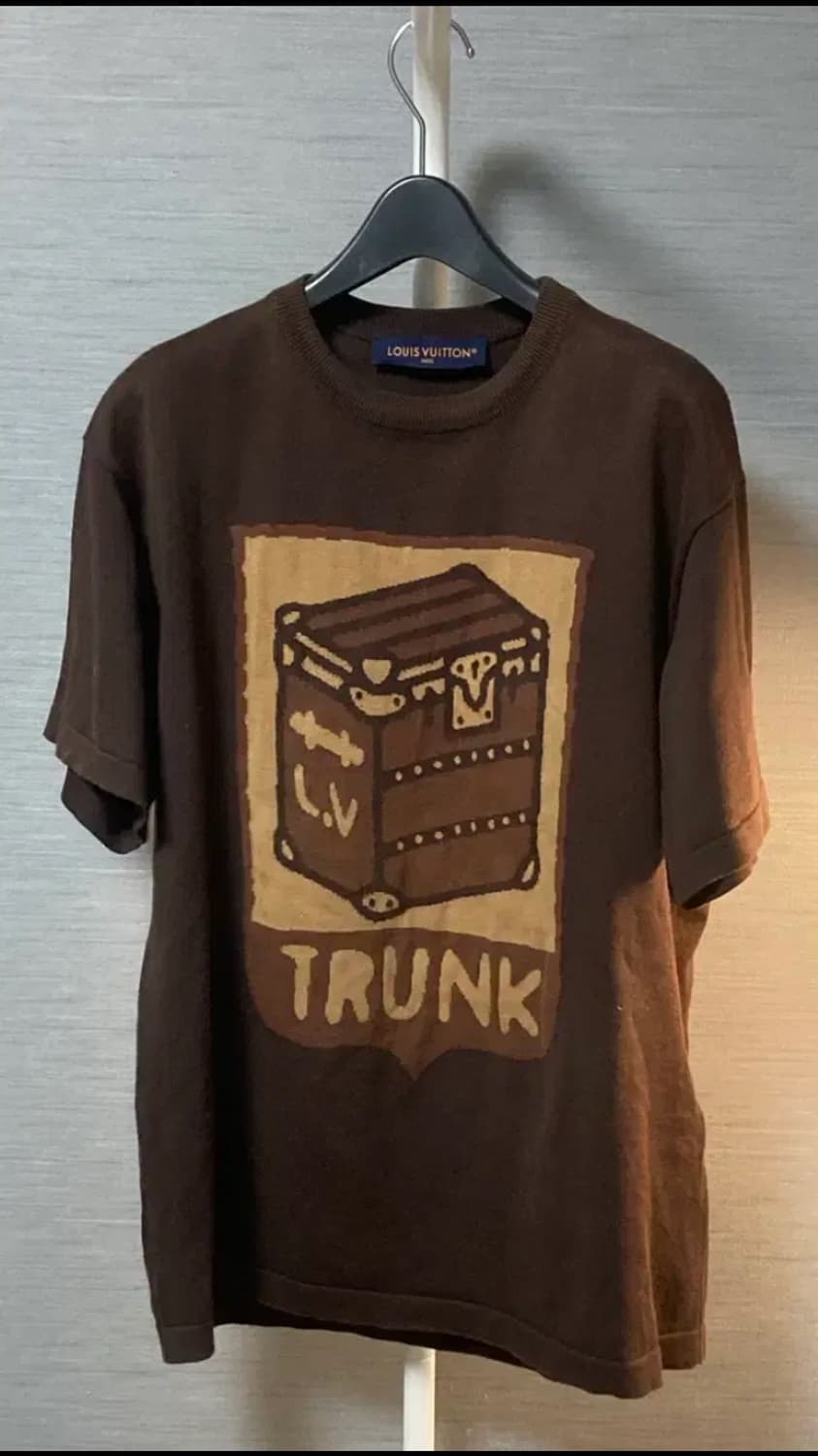 루이비통 트렁크 티셔츠 브라운 상품이미지1
