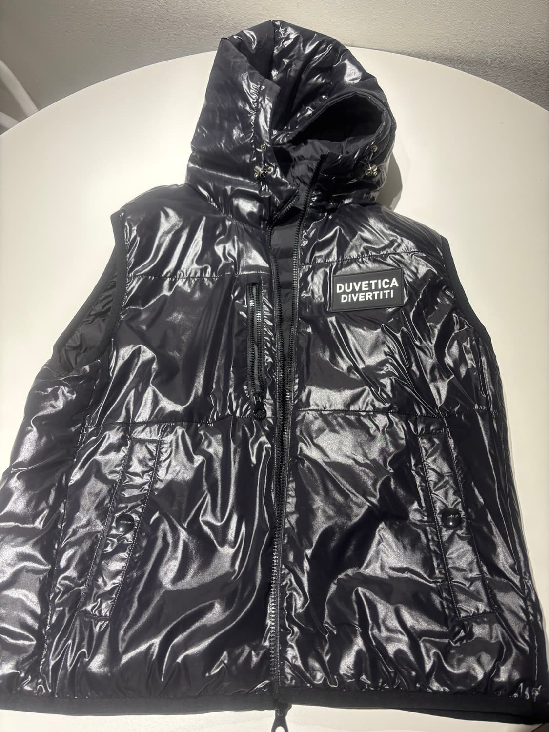 (미착용) 듀베티카 남성 구스 패딩조끼 50 상품이미지3