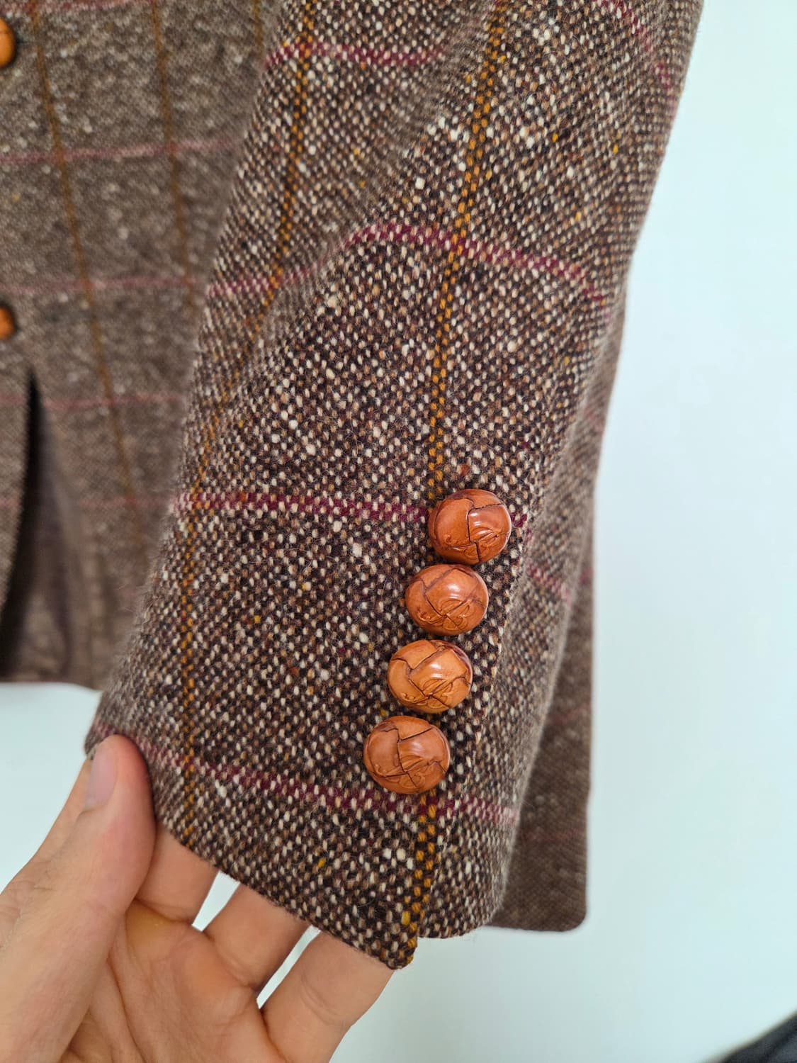 까를로바르베라 마에스트로 알베로 울캐시 자켓(콤비마이) 100L사이즈판매 상품이미지6