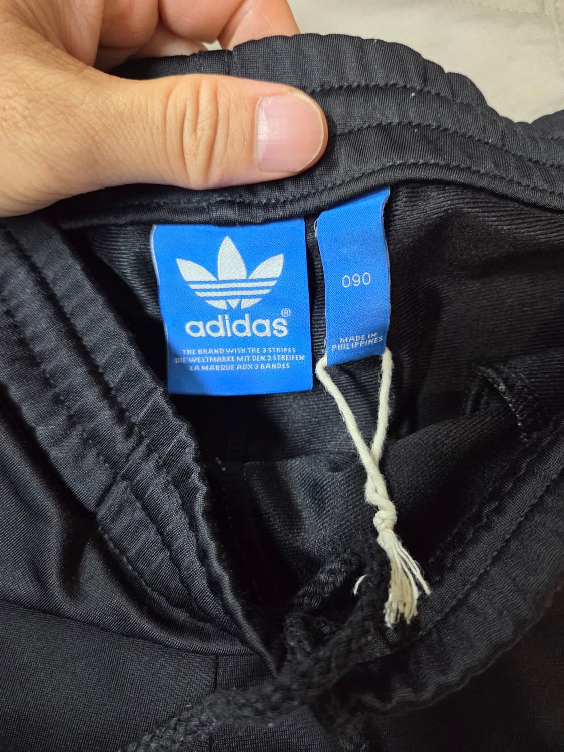 아디다스 파이어버드 트랙팬츠 검흰 s 90 상품이미지3