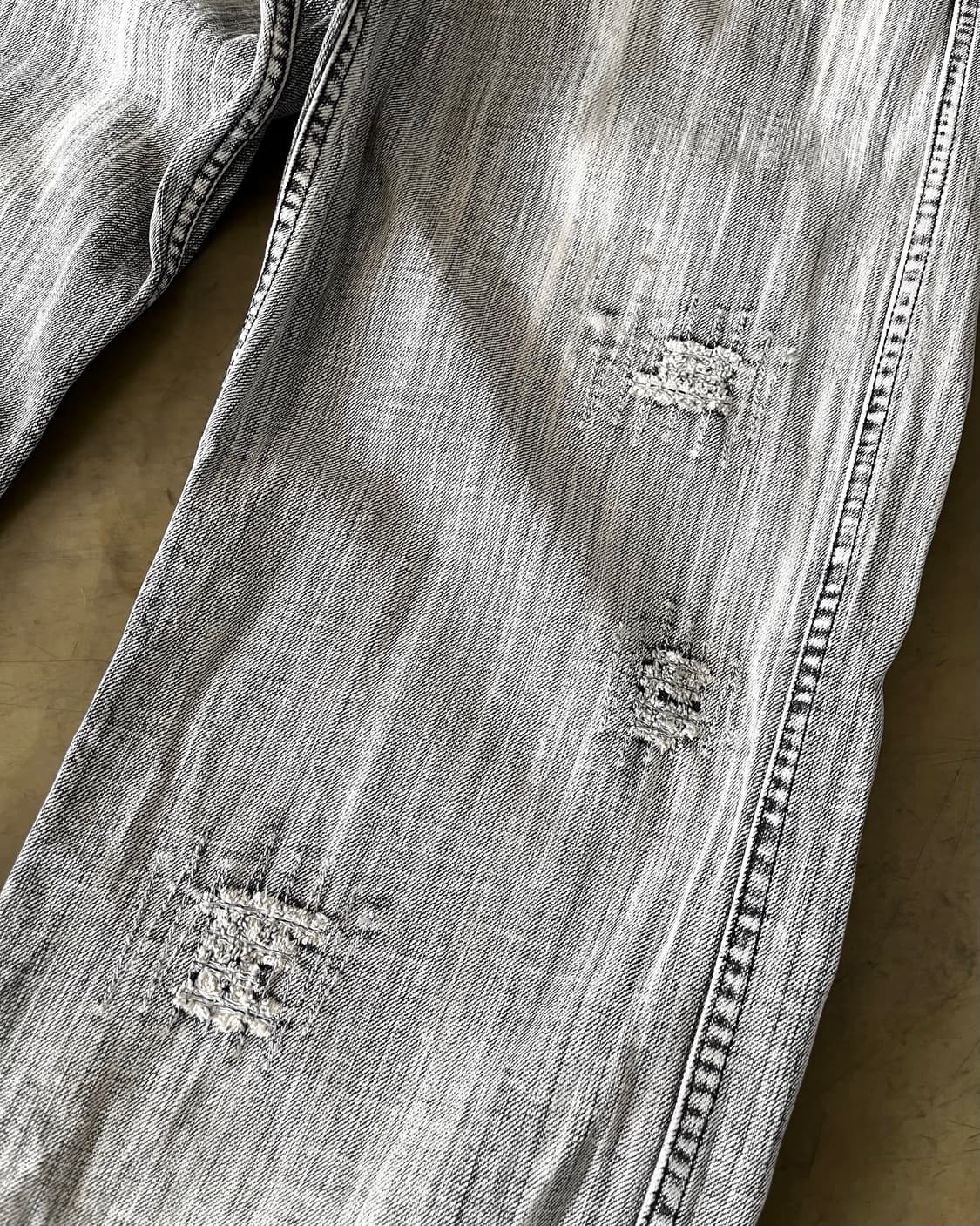 Jpn Vintage Gray Washed Wide Denim Pants 상품이미지6
