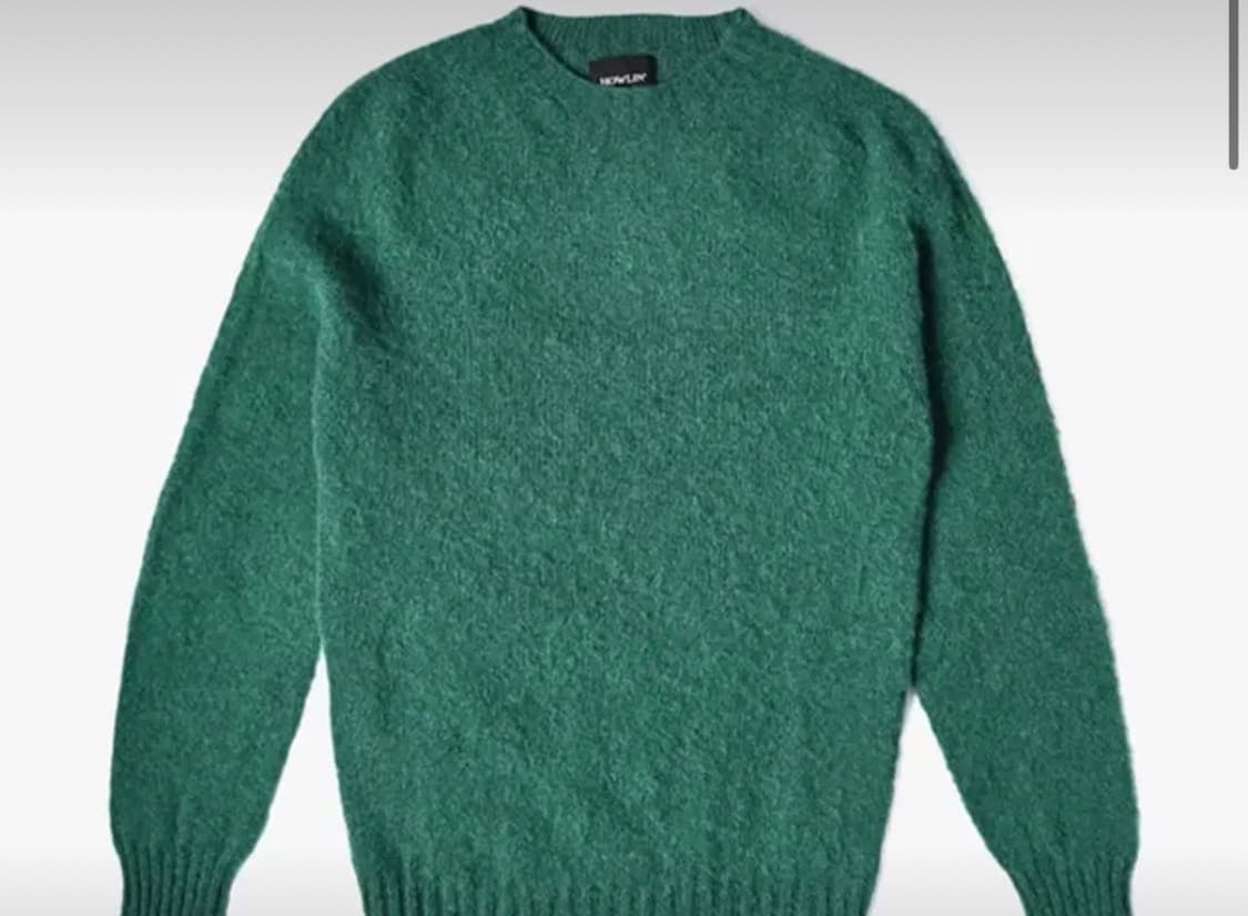 하울린 쉐기독 니트 그린 L 상품이미지3