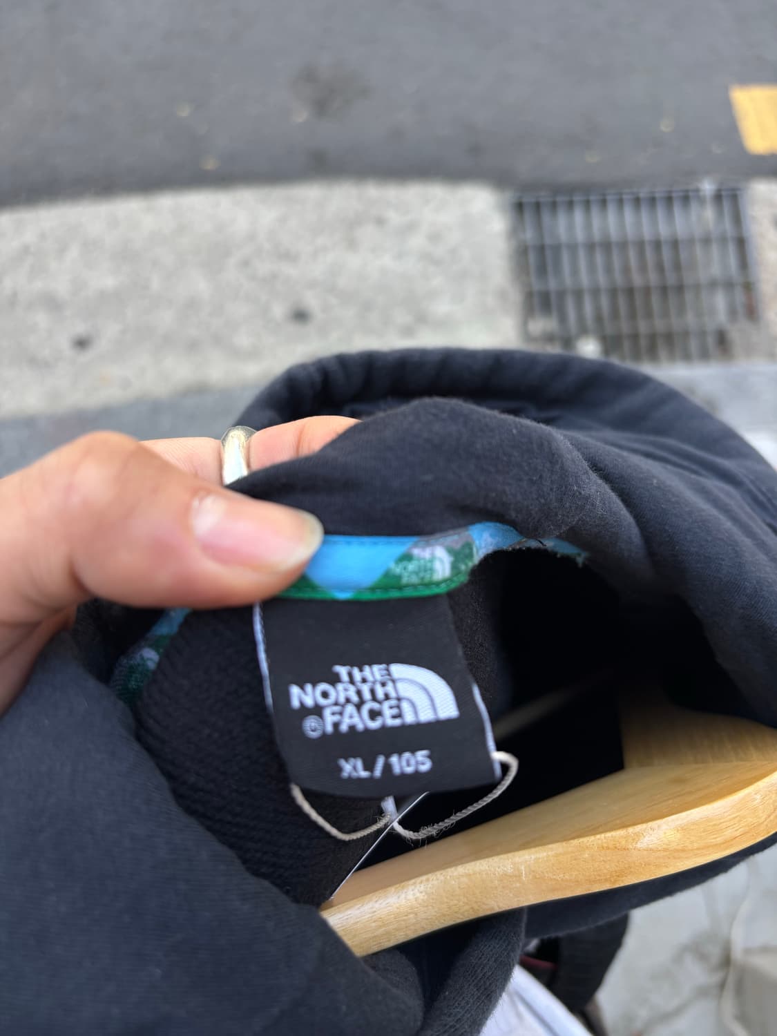 빈티지 노스페이스 그레픽 후드티  상품이미지7