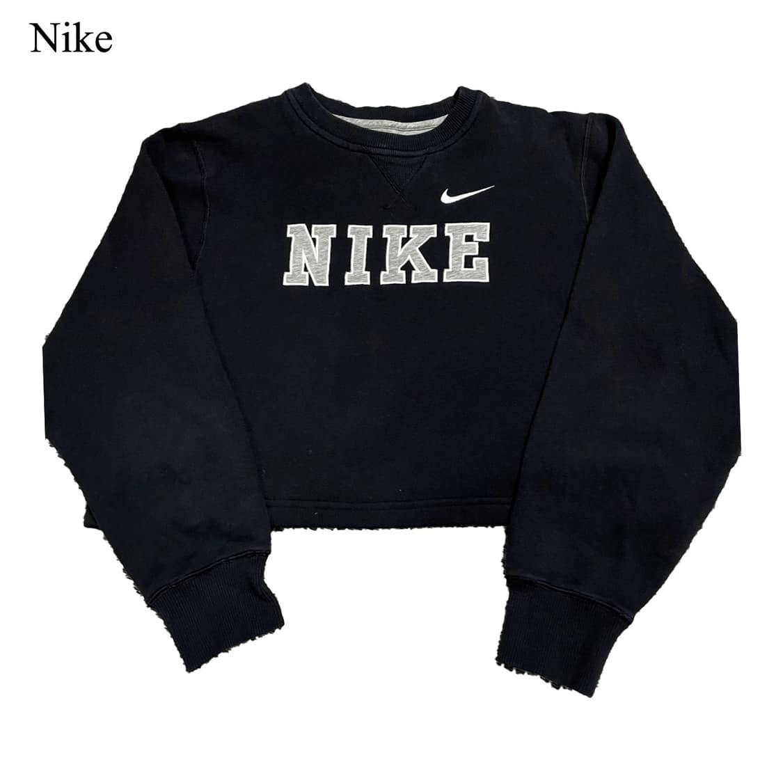 L 나이키 크롭 빅로고 맨투맨 상품이미지1